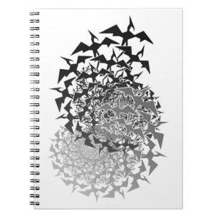 Caderno Espiral Enxames do Pterodactyl dois de Fractyl