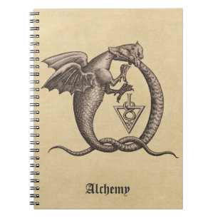 Caderno Espiral Enxofre e Dragões de Mercúrio