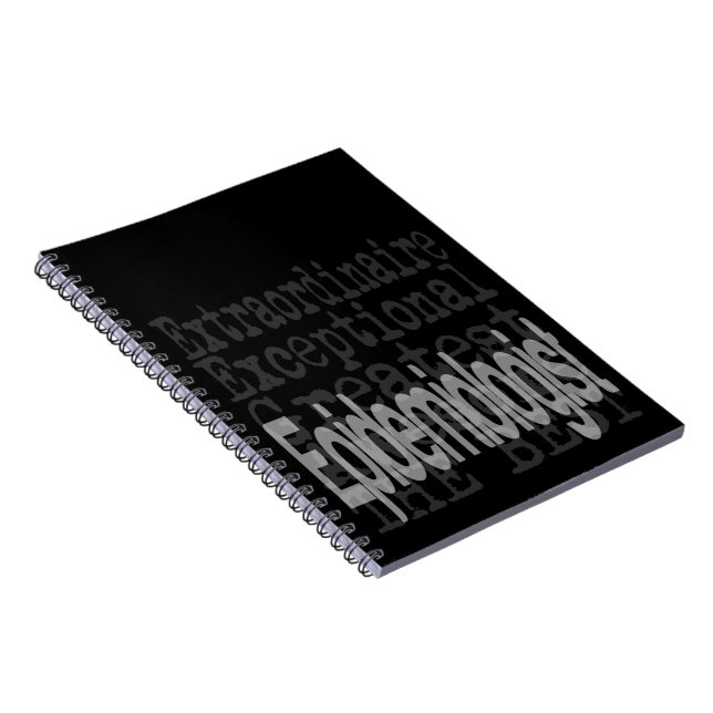 Caderno Espiral Epidemiologista Extraordinaire (Lado Direito)