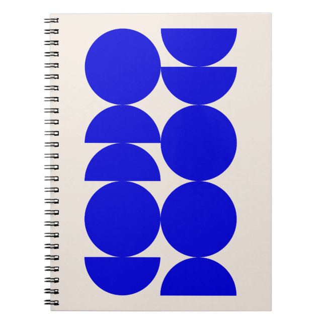 Caderno Espiral Equilíbrio de Cobalto (Frente)