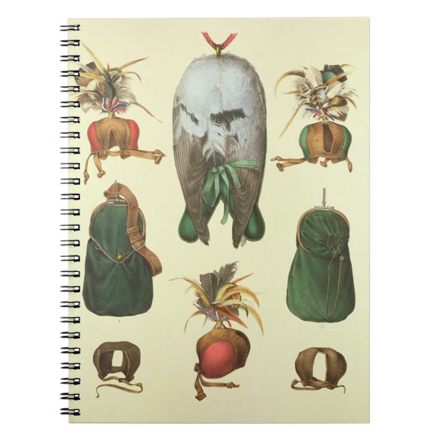 Caderno Espiral Equipamento para a falcoaria, 'de Traite de (Frente)