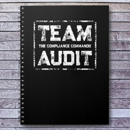 Caderno Espiral Equipe de Auditoria Auditor Grupo de Auditoria Esc