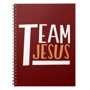 Caderno Espiral Equipe Jesus