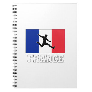 Caderno Espiral Equipe Nacional de Futebol da França
