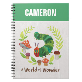 Caderno Espiral Eric Carle | Um Mundo de Maravilhas