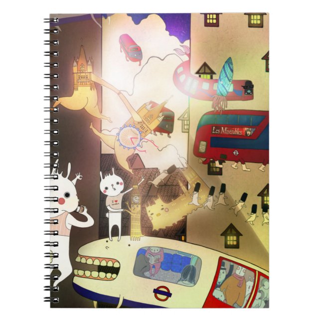 Caderno Espiral Escape 2013 da cidade (Frente)