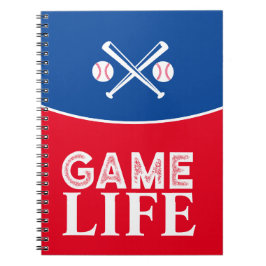 Caderno Espiral Escola de Beisebol