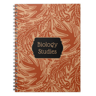 Caderno Espiral Escola de Estudos de Biologia Entre as Folhas