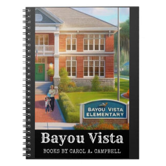 Caderno Espiral Escola Primária Bayou Vista – Psicopatas do Sul C