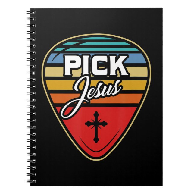 Caderno Espiral Escolha Jesus T-ShirtVocê é um devoto Patriótico d (Frente)