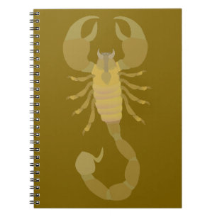 Caderno Espiral Escorpião