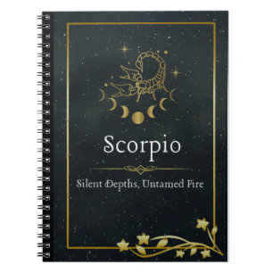 Caderno Espiral Escorpião - Revista de Astronomia para Amantes de 