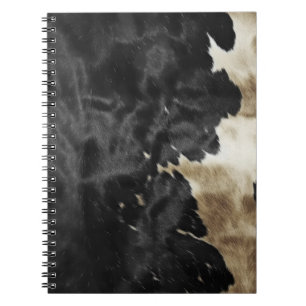 Caderno Espiral Escoteiro Dourado Ocidental Preto