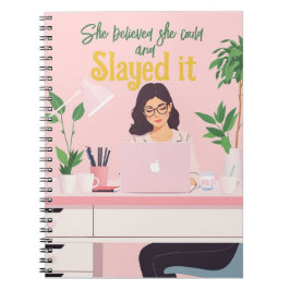 CADERNO ESPIRAL ESCRAVA-O