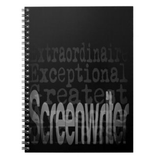 Caderno Espiral Escritor de tela Extraordinário