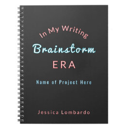 Caderno Espiral Escritor Personalizado