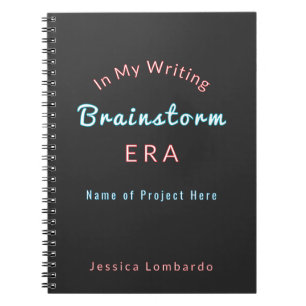 Caderno Espiral Escritor Personalizado