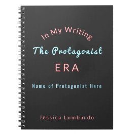 Caderno Espiral Escritor Personalizado