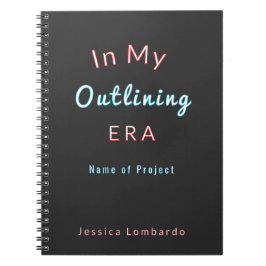 Caderno Espiral Escritor Personalizado