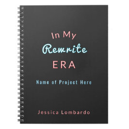 Caderno Espiral Escritor Personalizado