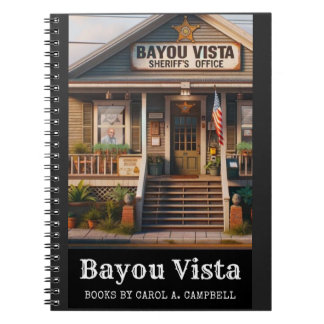 Caderno Espiral Escritório do Xerife de Bayou Vista – Southern Psy