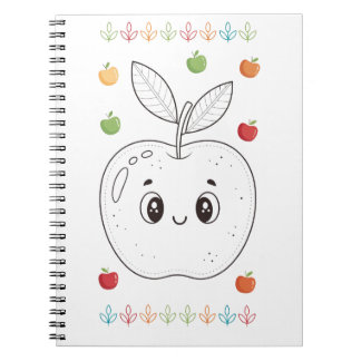 Caderno Espiral Escritório e Escola de Pele de Notebooks da Apple