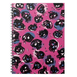 Caderno Espiral Escritório e Promocional escolar cor-de-rosa