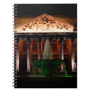 Caderno Espiral Escultura em Alto-relevo no Teatro Delgollado, Méx