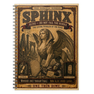Caderno Espiral Esfinge, Monstro de Circo Antigo