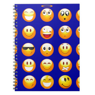 Caderno Espiral esojos azuis escuros