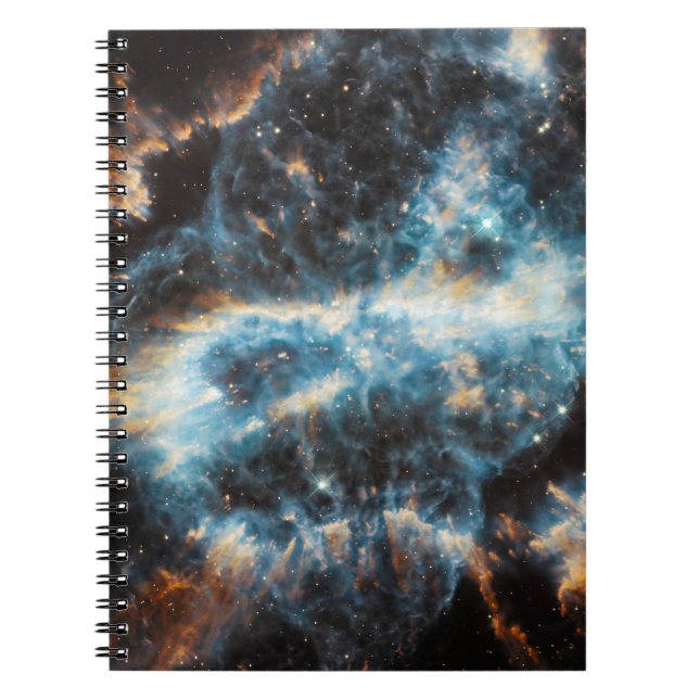 Caderno Espiral Espaço da Nebulosa Espiral (Frente)