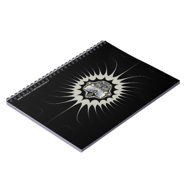 Caderno Espiral Espaço Dourado (Left Side)
