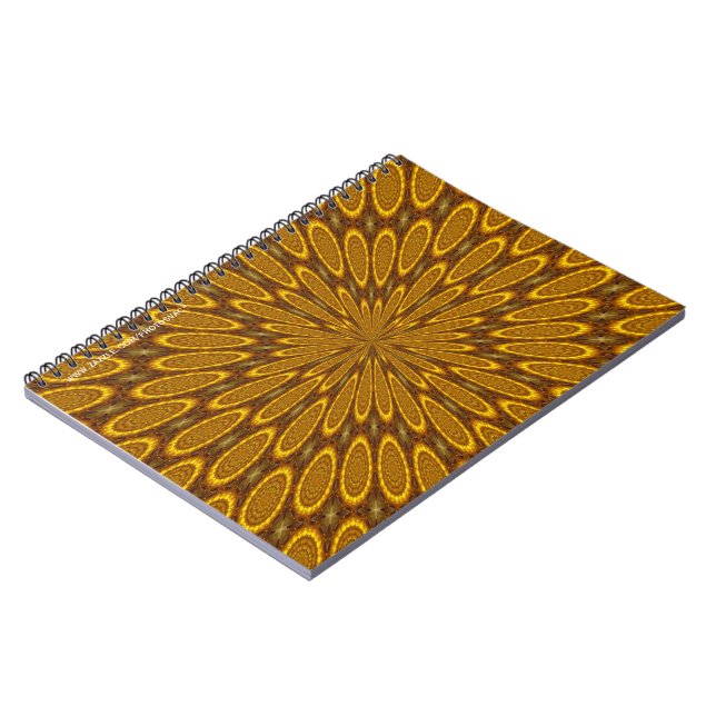 Caderno Espiral Espaço Dourado (Left Side)