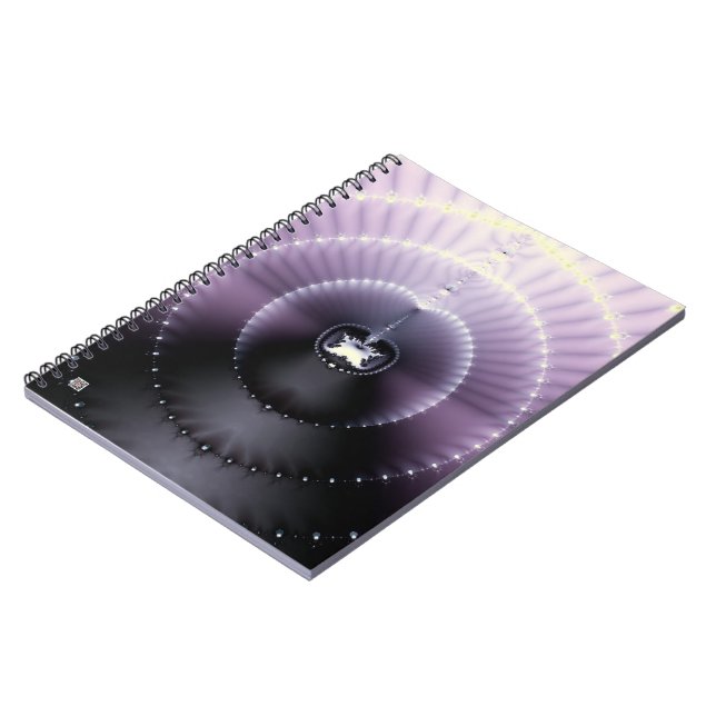 Caderno Espiral Espaço Roxo (Left Side)