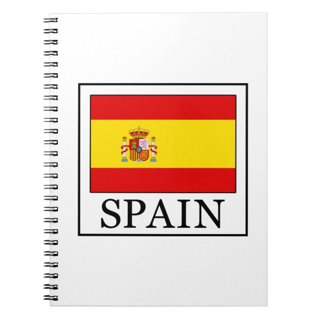 Caderno Espiral Espanha (Frente)