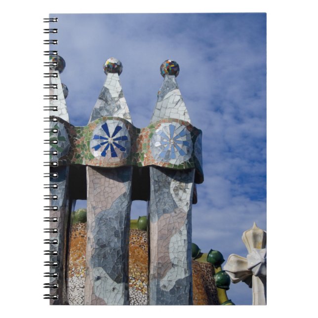 Caderno Espiral Espanha, Catalunha, Barcelona. Casa Batllo (1906)2 (Frente)