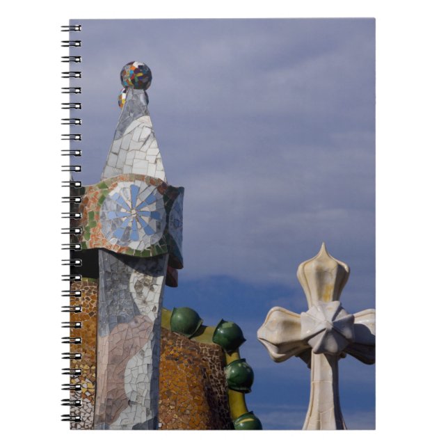 Caderno Espiral Espanha, Catalunha, Barcelona. Casa Batllo (1906)3 (Frente)