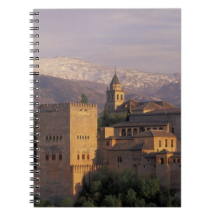 Caderno Espiral Espanha, Granada, Andaluzia O Alhambra, 2
