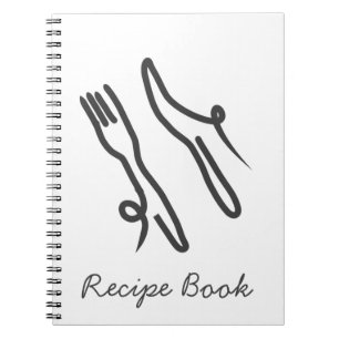 Caderno Espiral Especiarias de cozinha livro de receitas numérica
