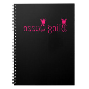 Caderno Espiral Espelho Ao Vivo Da Rainha Reversa Paparazzi
