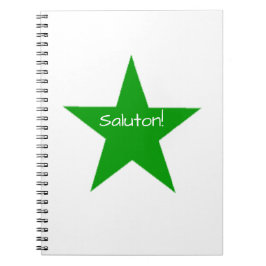 Caderno Espiral Esperanto: Saluton
