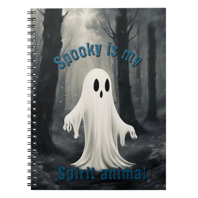 Caderno Espiral Espetacularmente Assustador (Frente)