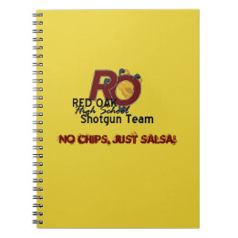 Caderno Espiral Espiral da Equipe de Shotgun da ROHS