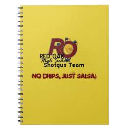 Caderno Espiral Espiral da Equipe de Shotgun da ROHS