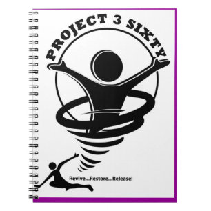 Caderno Espiral Espiral de Project3Sixty - Diário encadernado