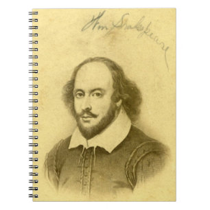 Caderno Espiral Espiral de Shakespeare