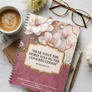 Caderno Espiral Espiral do Circuito JW 2025-2026
