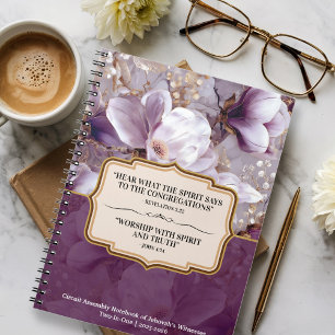 Caderno Espiral Espiral do Circuito JW 2025-2026