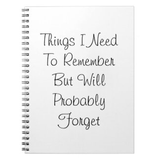 Caderno Espiral Espiral Engraçado do Notebook