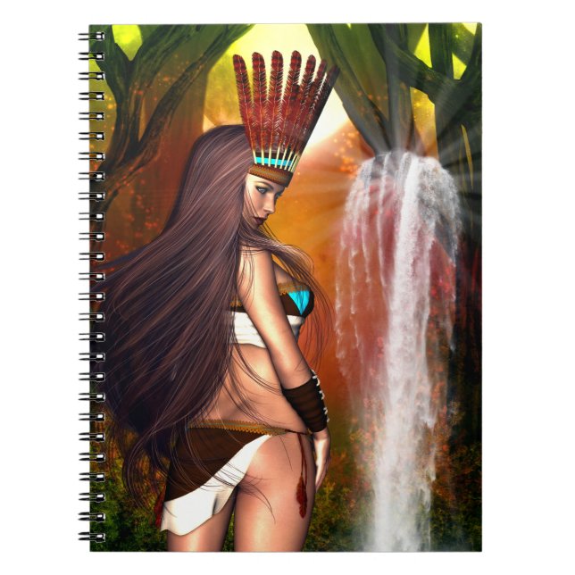 Caderno Espiral Espírito das cataratas (Frente)